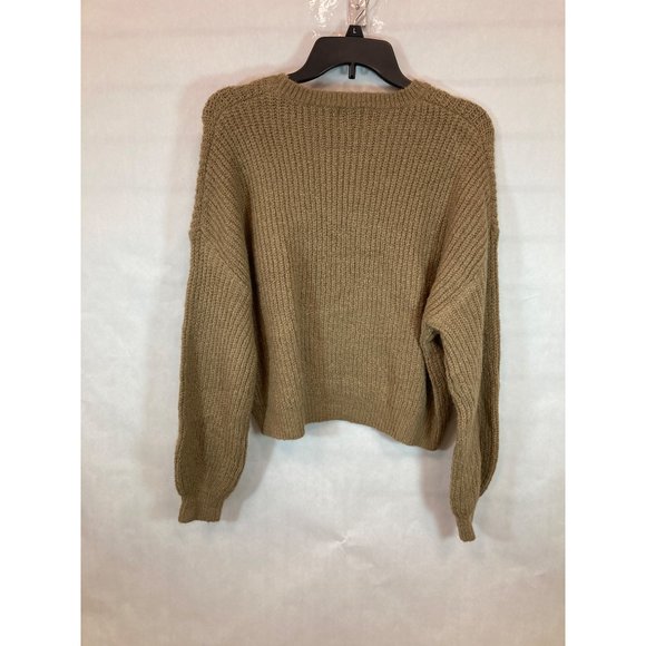 Women's Beige Extra Large Fashion Sweater - Stylish & Versatile Shirt for Casual - Picture 4 of 4